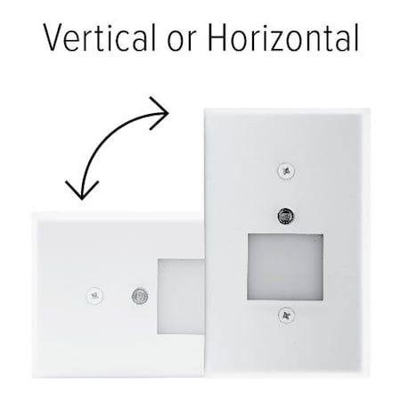 Elco Lighting Mini Photocell LED Step Light with Frosted Acrylic Lens ELST69BZ